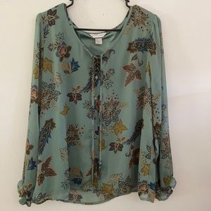 Christopher & Banks large blouse